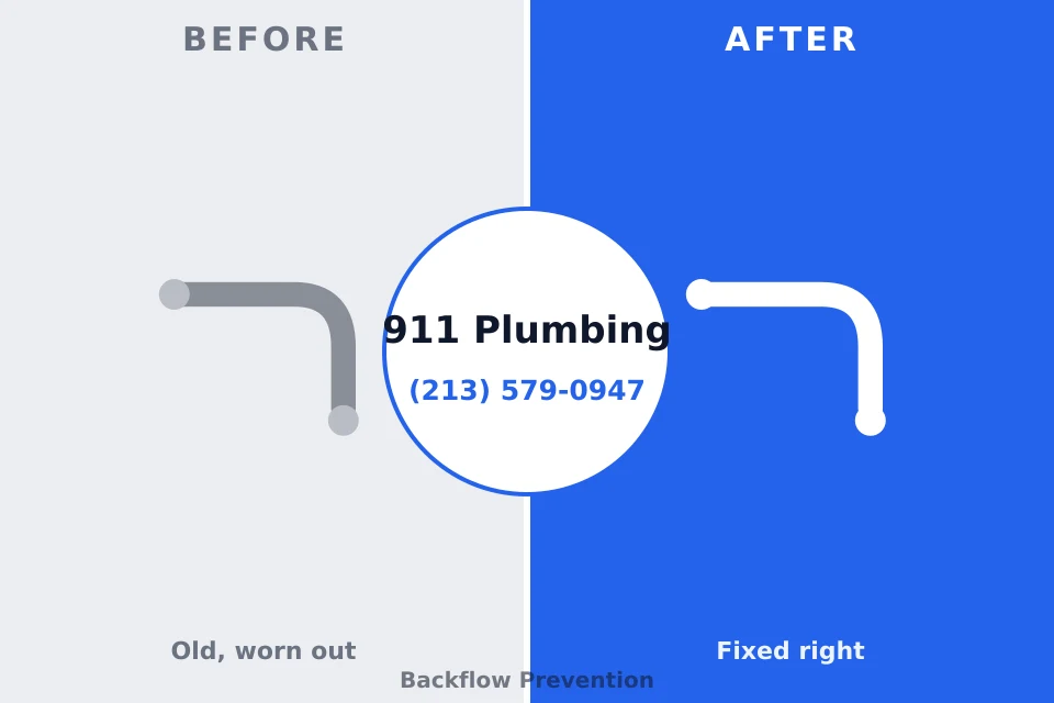 Before and after: plumbing company Ranson, WV